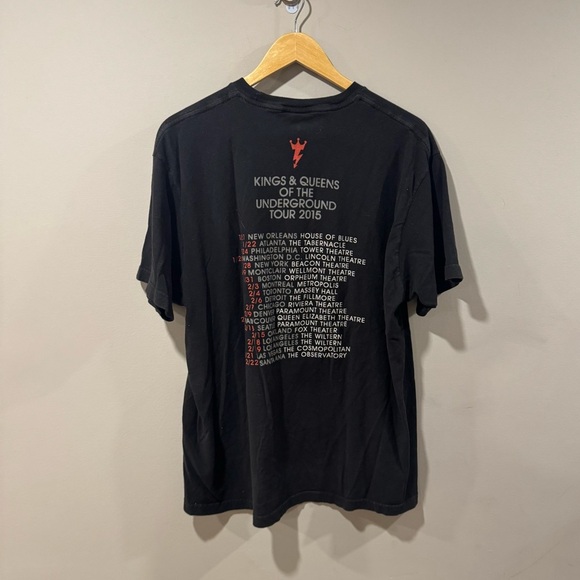 Billy Idol Concert Tour T-Shirt - Picture 2 of 7